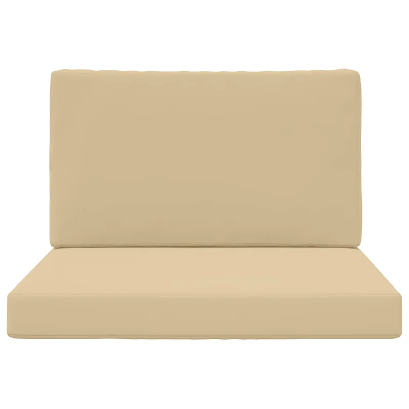 Lauko sofa pagalvėlė 2 pcs Smėlio Poliesteris