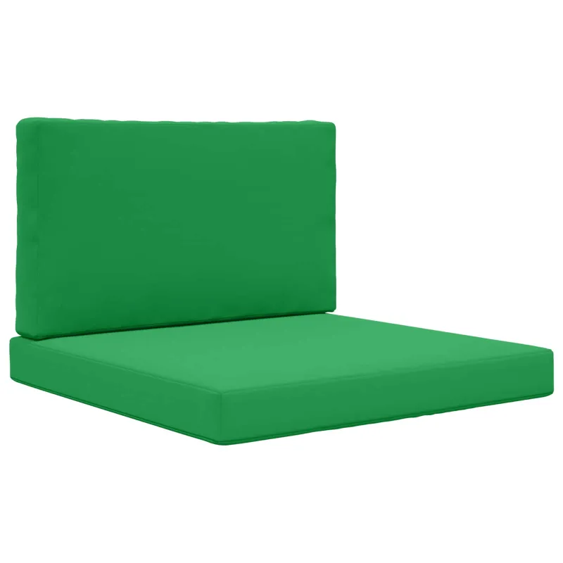 Lauko sofa pagalvėlė 2 pcs Žalia Poliesteris