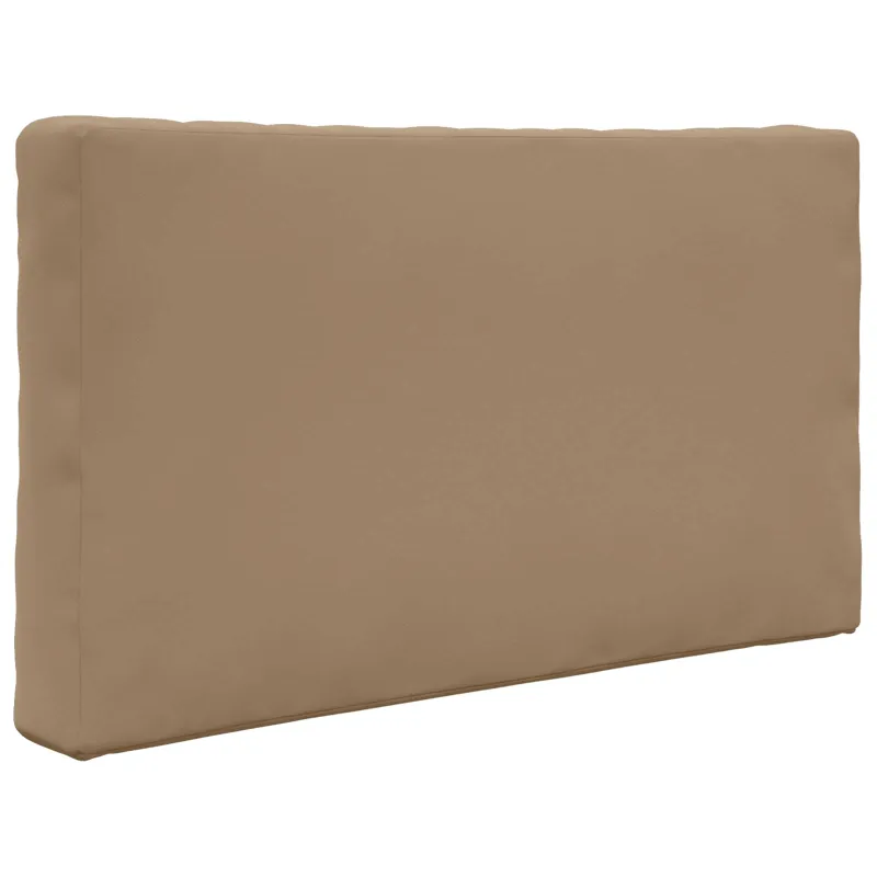 Lauko sofa pagalvėlė 2 pcs Taupe Poliesteris