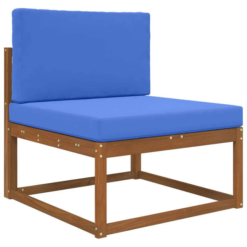 Lauko sofa pagalvėlė 2 pcs Karališka mėlyna Poliesteris