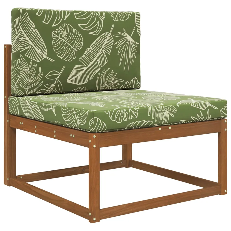 Lauko sofa pagalvėlė 2 pcs Lapų dizainas Poliesteris