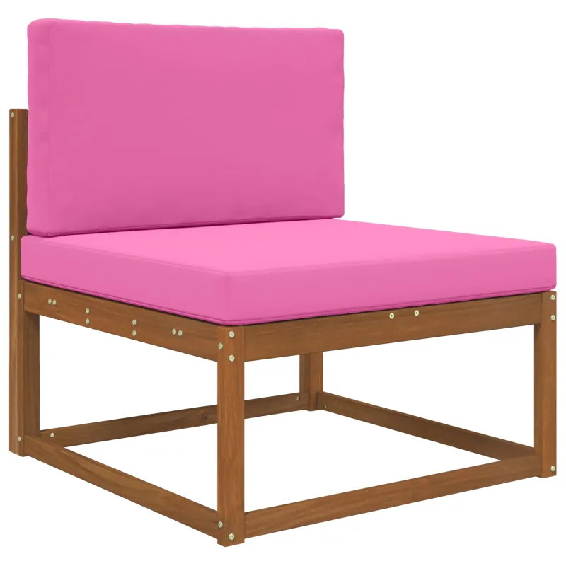 Lauko sofa pagalvėlė 2 pcs Rožinė Poliesteris