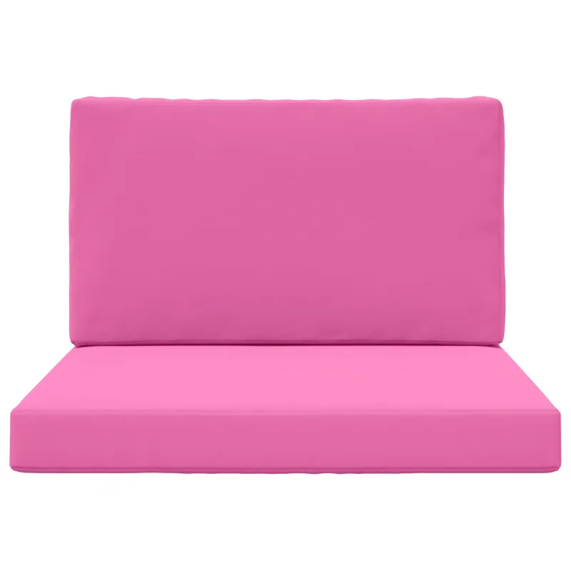 Lauko sofa pagalvėlė 2 pcs Rožinė Poliesteris