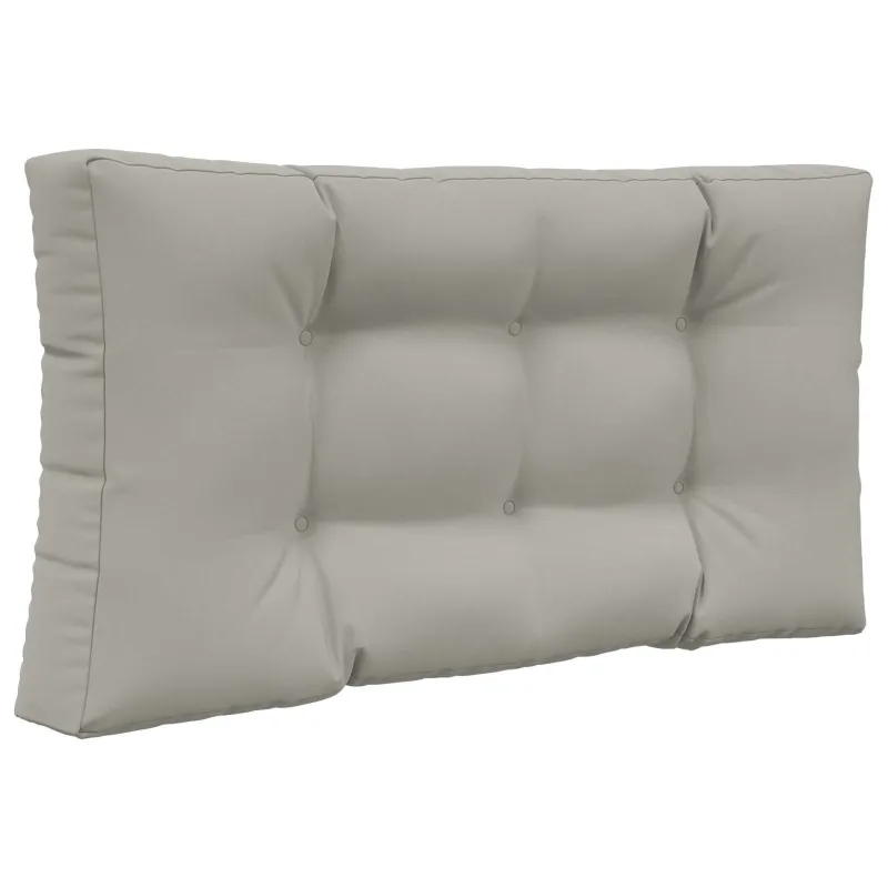 Lauko sofa pagalvėlė 2 pcs Pilka Poliesteris