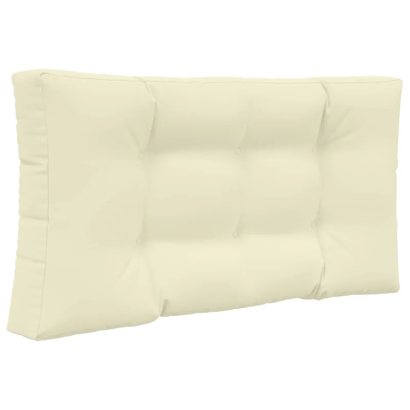 Lauko sofa pagalvėlė 2 pcs Kreminė Poliesteris