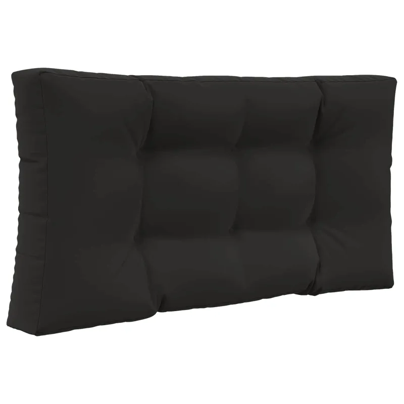 Lauko sofa pagalvėlė 2 pcs Juodas Poliesteris