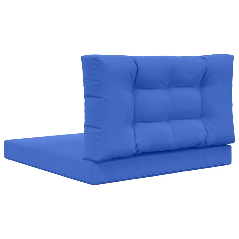 Lauko sofa pagalvėlė 2 pcs Karališka mėlyna Poliesteris