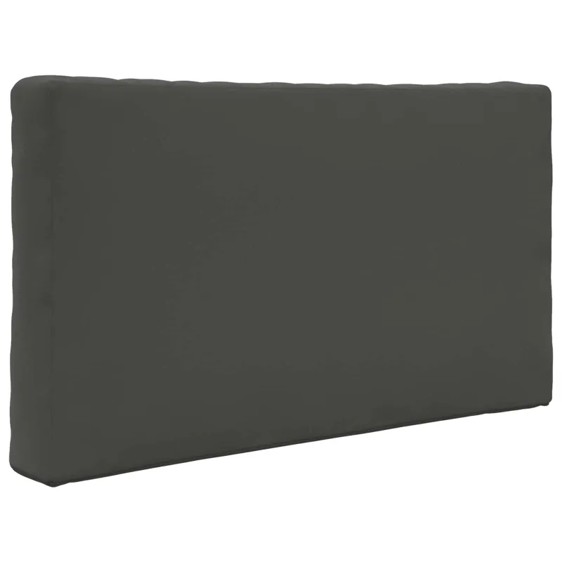 Lauko sofa pagalvėlė 3 pcs Antracitas Poliesteris