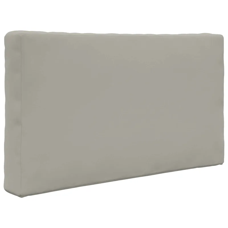 Lauko sofa pagalvėlė 3 pcs Pilka Poliesteris