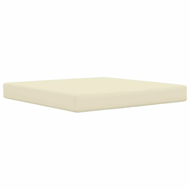 Lauko sofa pagalvėlė 3 pcs Kreminė Poliesteris