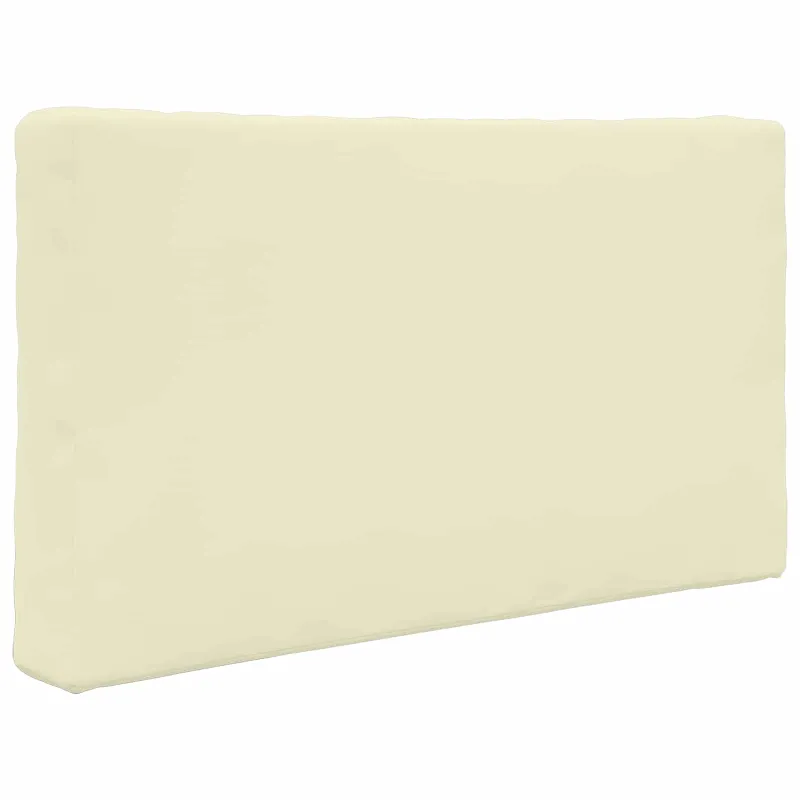 Lauko sofa pagalvėlė 3 pcs Kreminė Poliesteris
