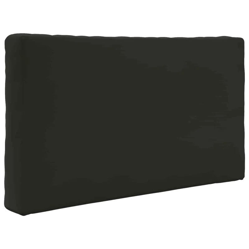 Lauko sofa pagalvėlė 3 pcs Juodas Poliesteris