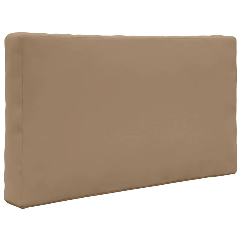 Lauko sofa pagalvėlė 3 pcs Taupe Poliesteris