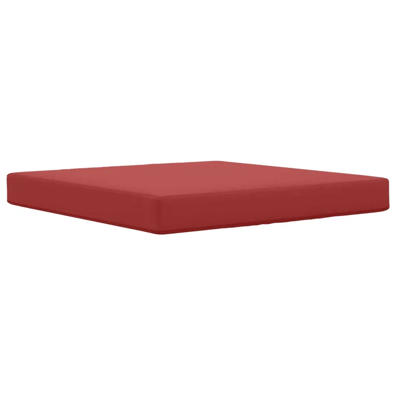 Lauko sofa pagalvėlė 3 pcs Vyno raudonumo Poliesteris
