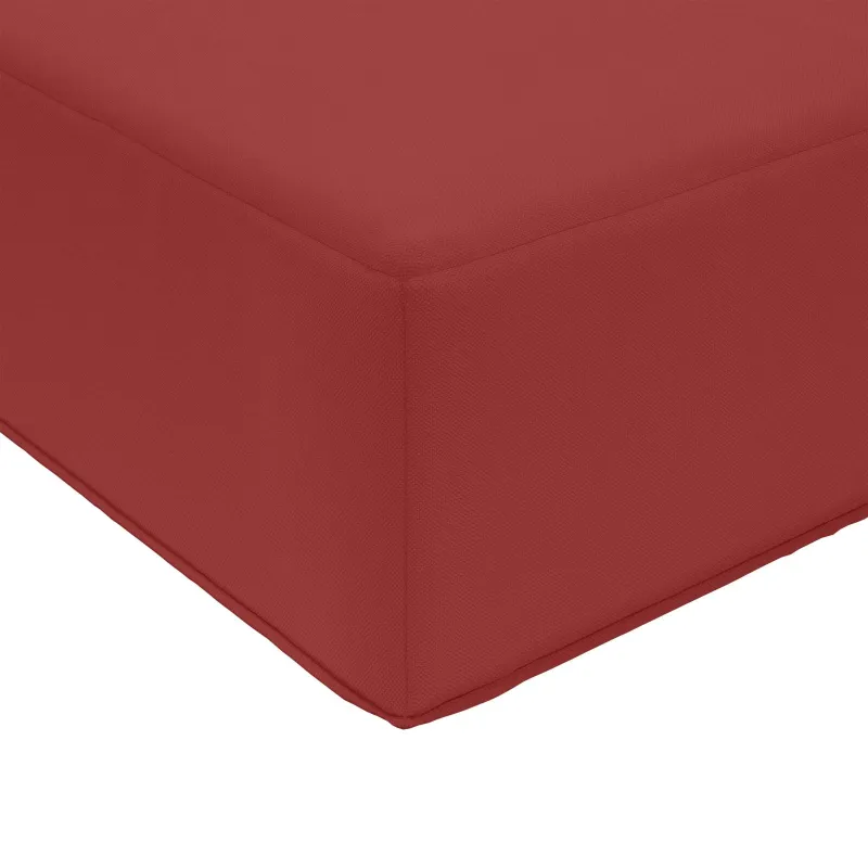 Lauko sofa pagalvėlė 3 pcs Vyno raudonumo Poliesteris