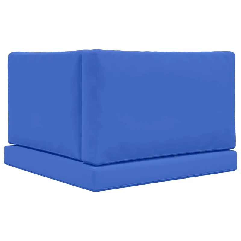 Lauko sofa pagalvėlė 3 pcs Karališka mėlyna Poliesteris
