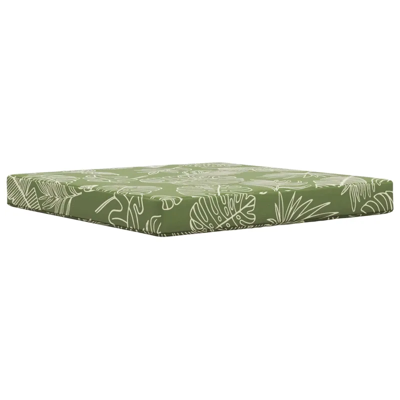 Lauko sofa pagalvėlė 3 pcs Lapų dizainas Poliesteris