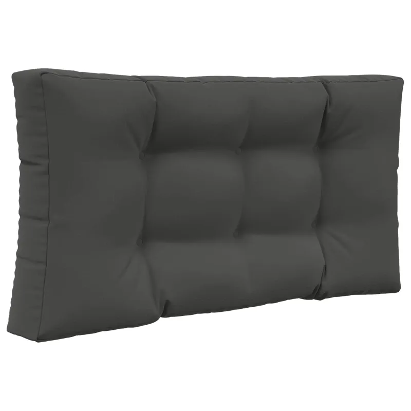 Lauko sofa pagalvėlė 3 pcs Antracitas Poliesteris