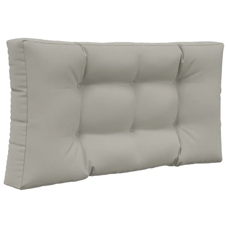 Lauko sofa pagalvėlė 3 pcs Pilka Poliesteris