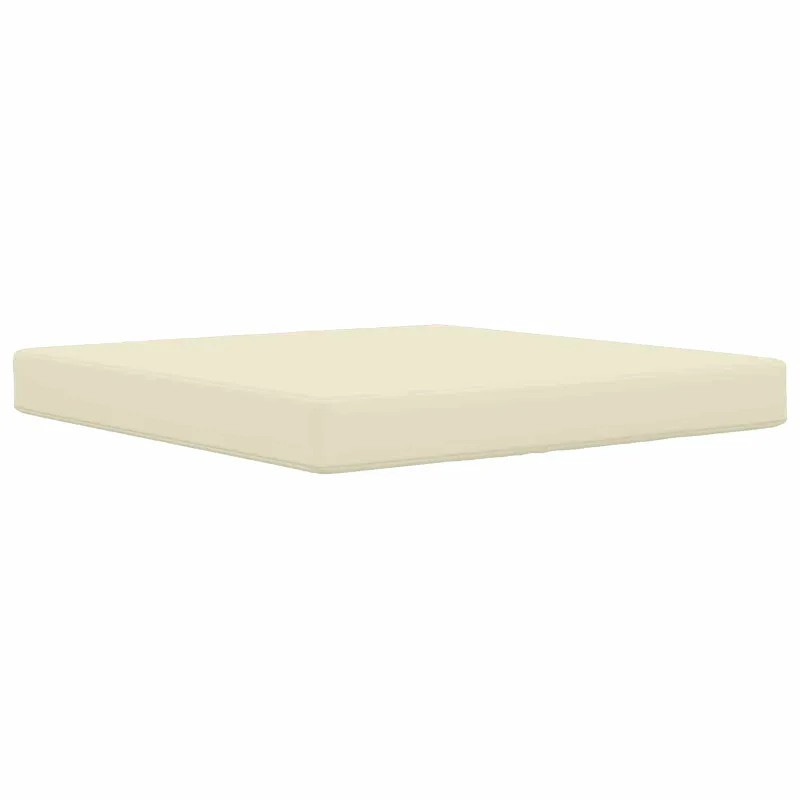 Lauko sofa pagalvėlė 3 pcs Kreminė Poliesteris