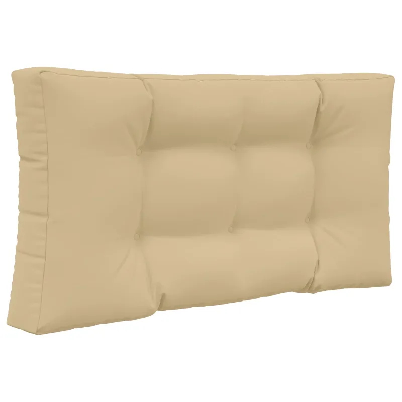 Lauko sofa pagalvėlė 3 pcs Smėlio Poliesteris