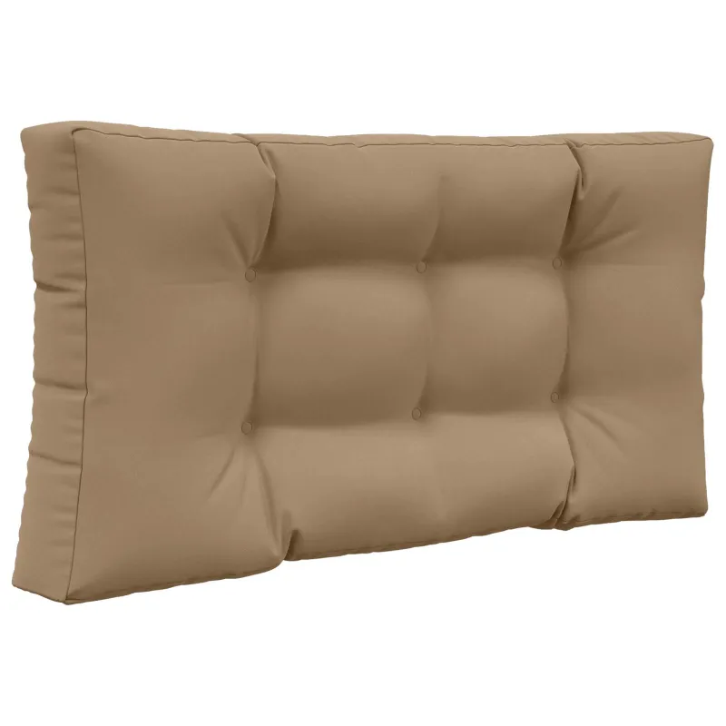 Lauko sofa pagalvėlė 3 pcs Taupe Poliesteris