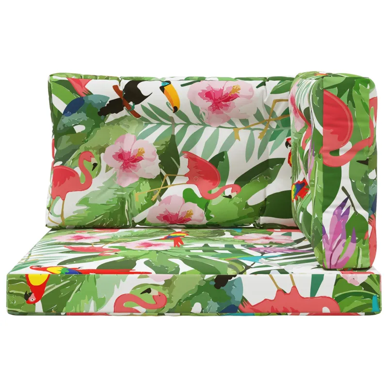 Lauko sofa pagalvėlė 3 pcs spalvingas Poliesteris