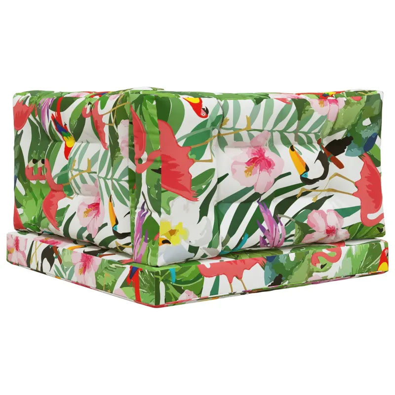 Lauko sofa pagalvėlė 3 pcs spalvingas Poliesteris