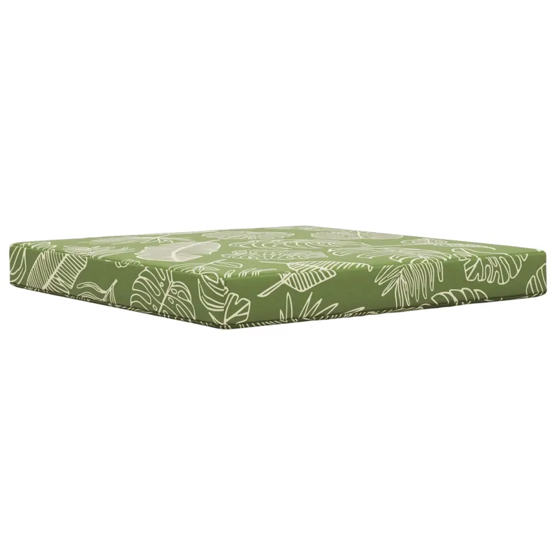Lauko sofa pagalvėlė 3 pcs Lapų dizainas Poliesteris