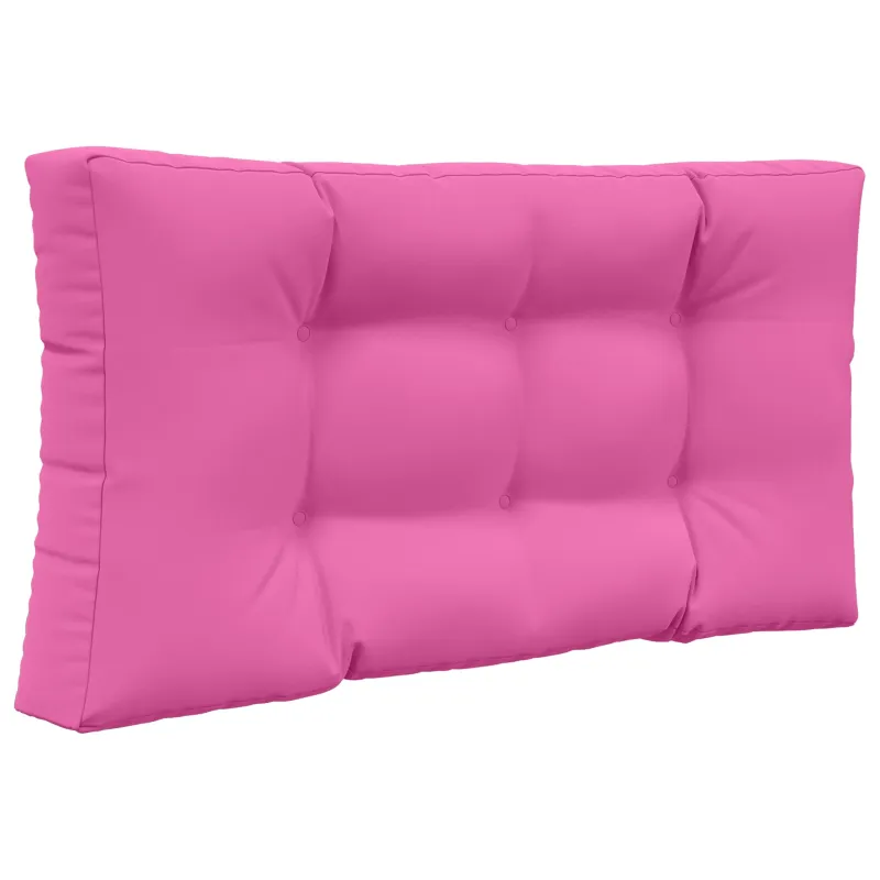 Lauko sofa pagalvėlė 3 pcs Rožinė Poliesteris
