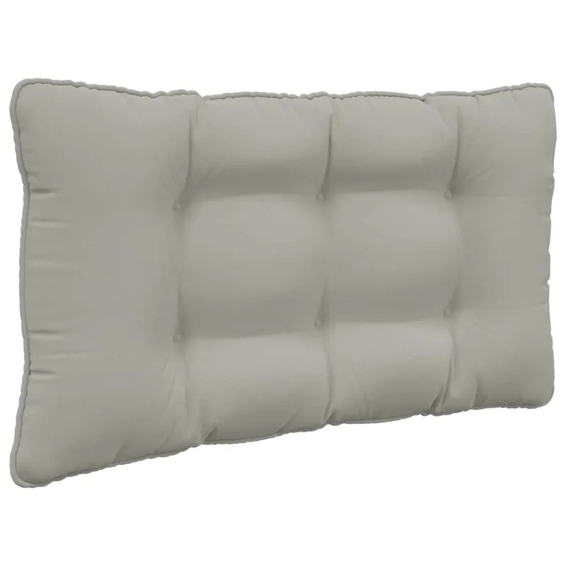 Lauko sofa pagalvėlė 2 pcs Pilka Poliesteris