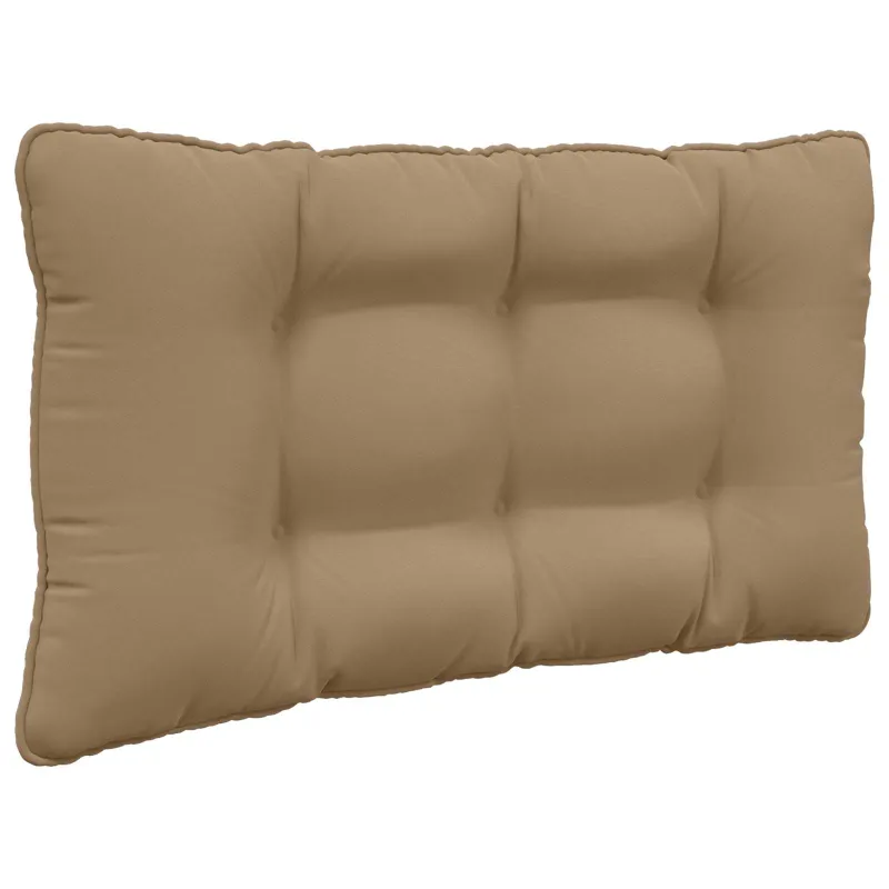 Lauko sofa pagalvėlė 2 pcs Taupe Poliesteris