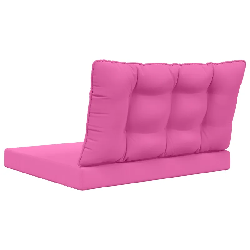 Lauko sofa pagalvėlė 2 pcs Rožinė Poliesteris