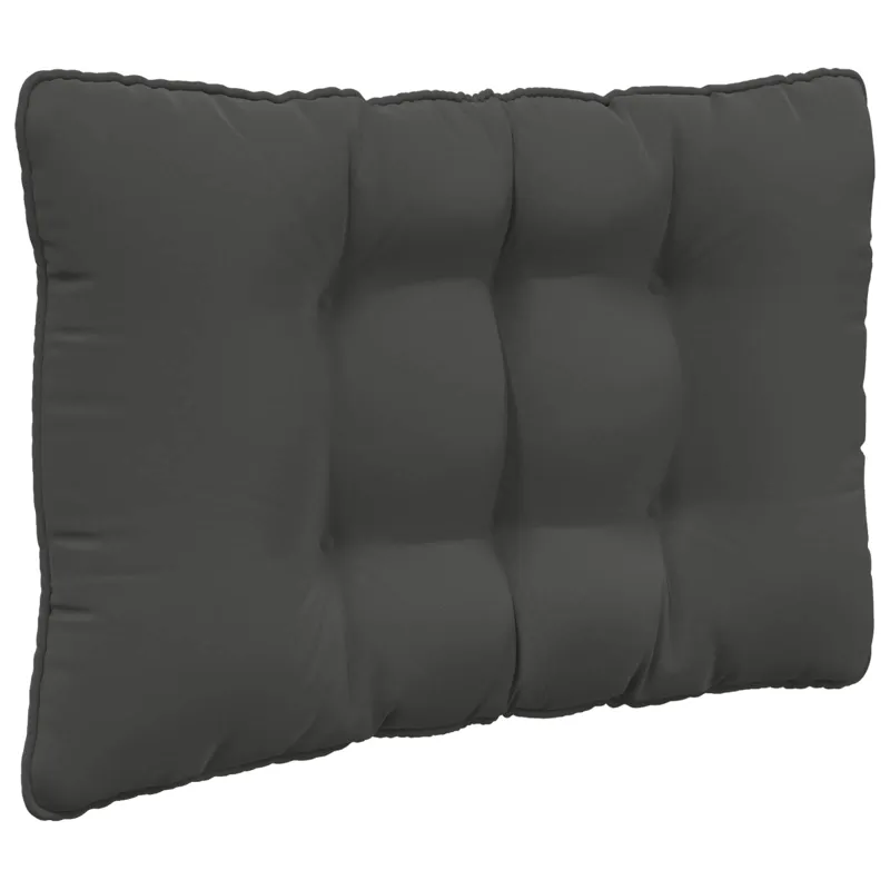 Lauko sofa pagalvėlė 3 pcs Antracitas Poliesteris