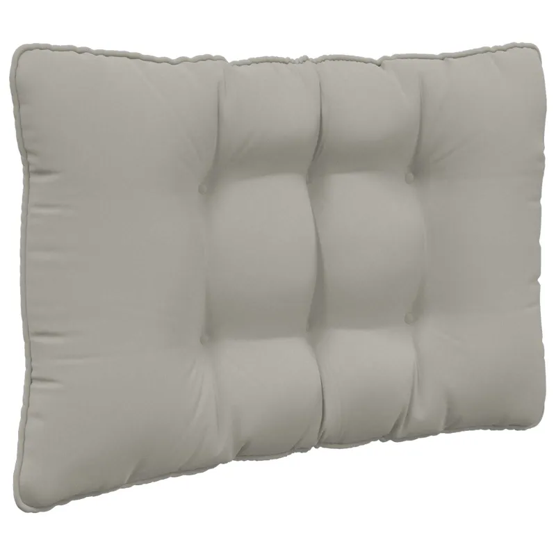 Lauko sofa pagalvėlė 3 pcs Pilka Poliesteris