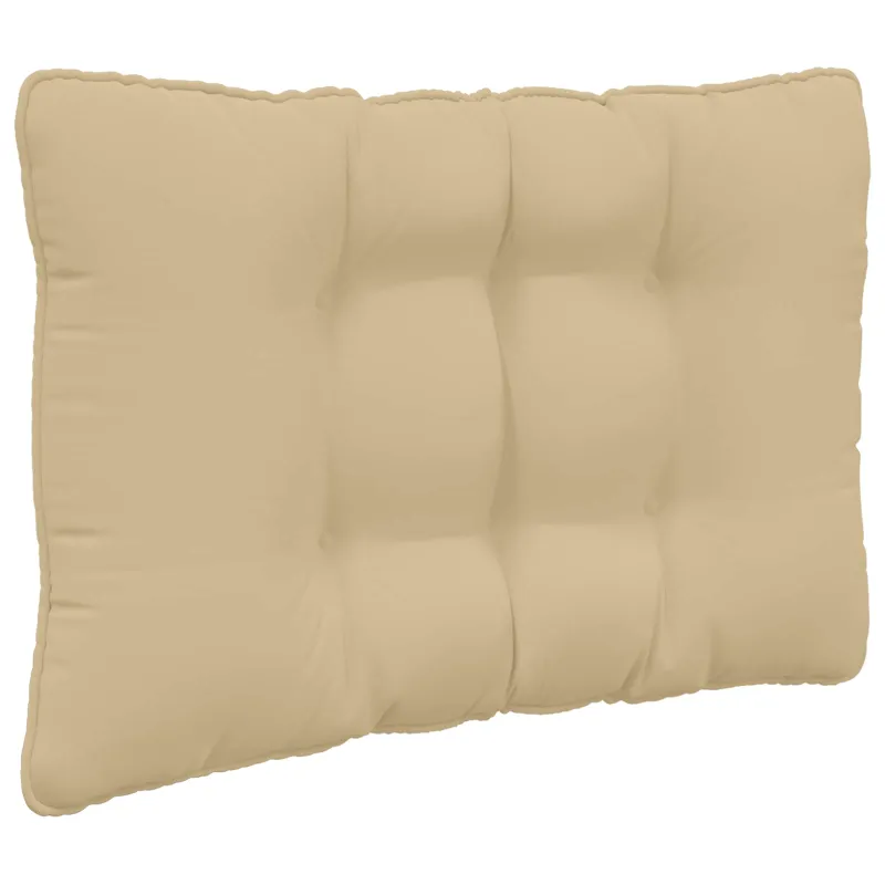 Lauko sofa pagalvėlė 3 pcs Smėlio Poliesteris