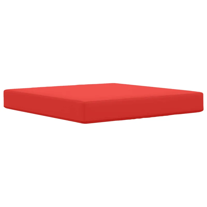 Lauko sofa pagalvėlė 3 pcs Raudona Poliesteris