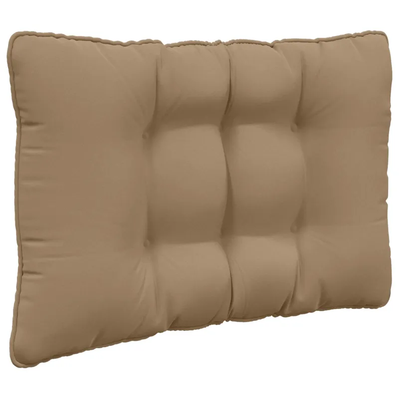 Lauko sofa pagalvėlė 3 pcs Taupe Poliesteris