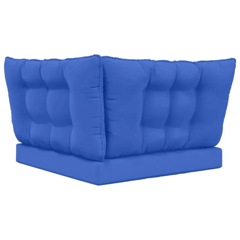 Lauko sofa pagalvėlė 3 pcs Karališka mėlyna Poliesteris