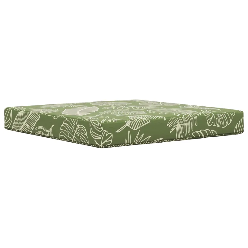 Lauko sofa pagalvėlė 3 pcs Lapų dizainas Poliesteris