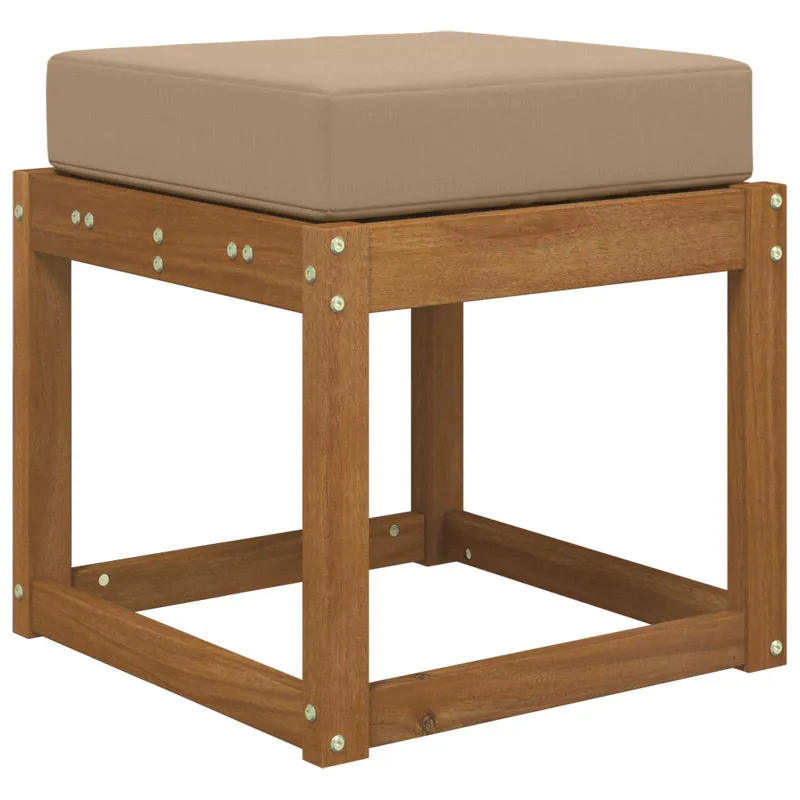 Lauko Sėdimosios Pagalvė Taupe 40 x 40 x 8 cm 100% poliesteris