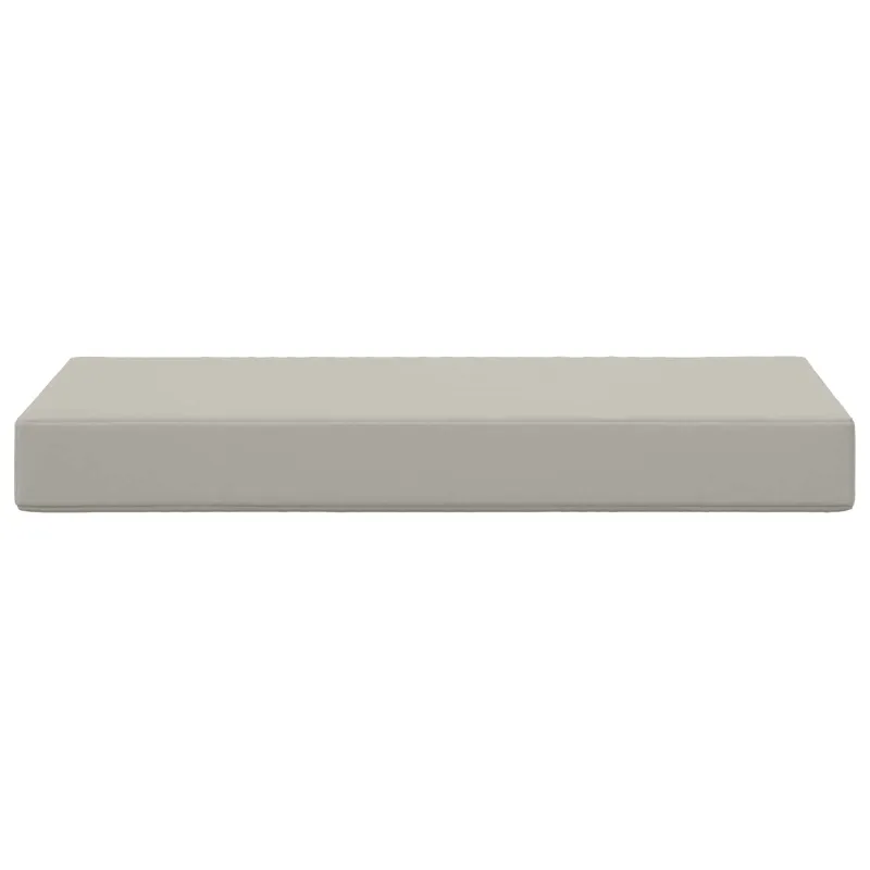 Lauko Sėdimosios Pagalvė Pilka 80 x 40 x 8 cm 100% poliesteris