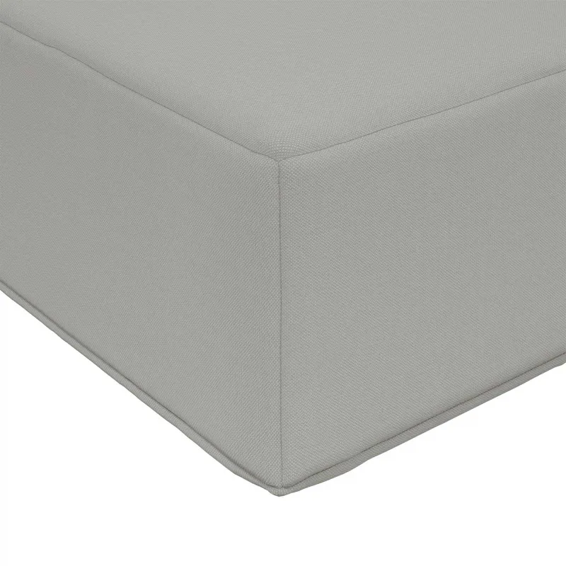 Lauko Sėdimosios Pagalvė Pilka 80 x 40 x 8 cm 100% poliesteris
