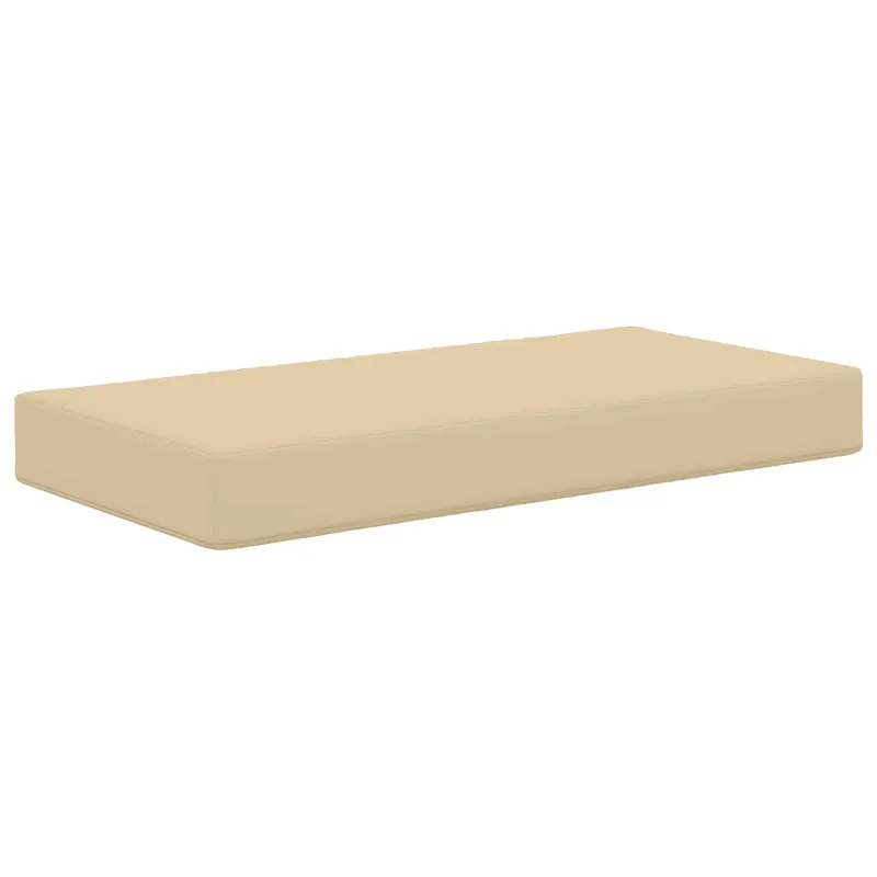 Lauko Sėdimosios Pagalvė Smėlio 80 x 40 x 8 cm 100% poliesteris
