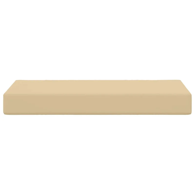 Lauko Sėdimosios Pagalvė Smėlio 80 x 40 x 8 cm 100% poliesteris
