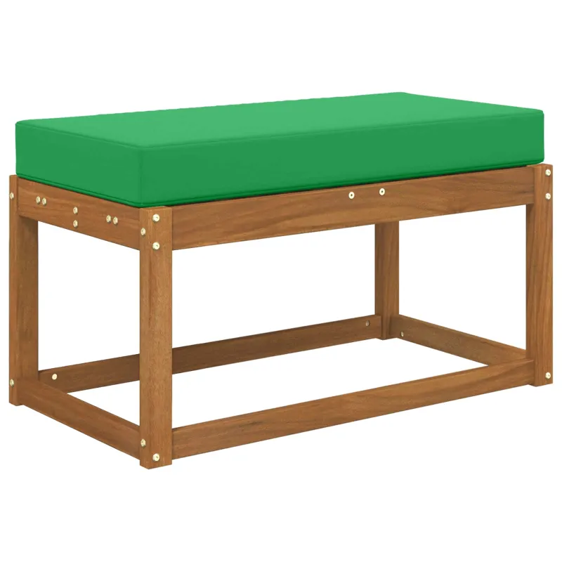 Lauko Sėdimosios Pagalvė Žalia 80 x 40 x 8 cm 100% poliesteris