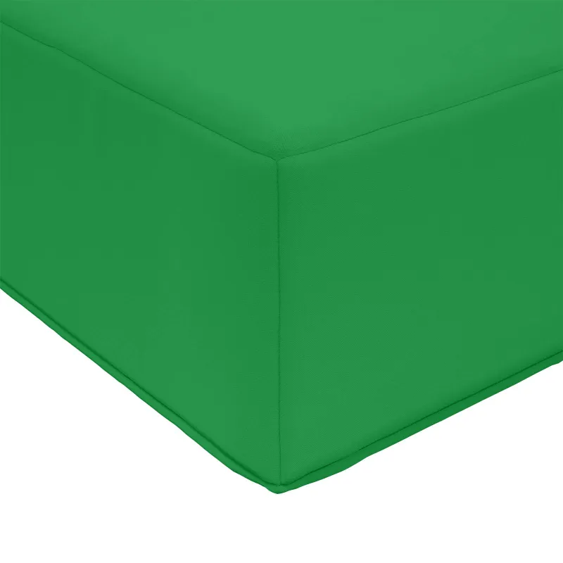 Lauko Sėdimosios Pagalvė Žalia 80 x 40 x 8 cm 100% poliesteris