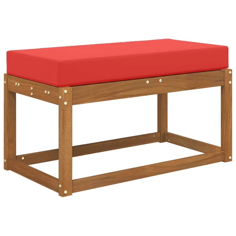 Lauko Sėdimosios Pagalvė Raudona 80 x 40 x 8 cm