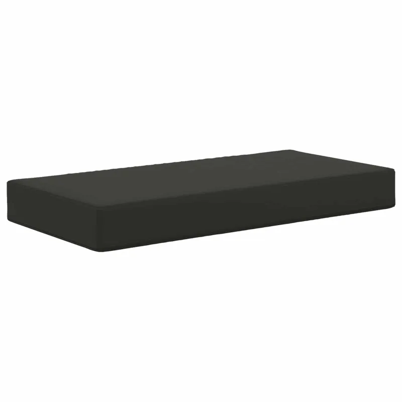Lauko Sėdimosios Pagalvė Juodas 80 x 40 x 8 cm 100% poliesteris