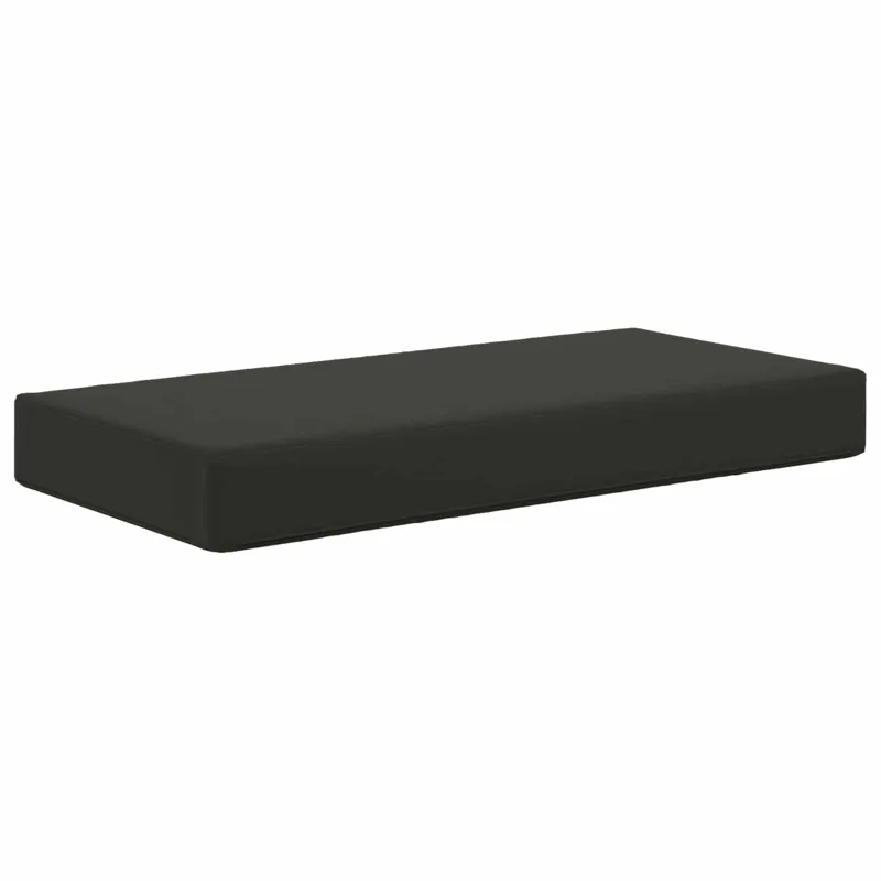 Lauko Sėdimosios Pagalvė Juodas 80 x 40 x 8 cm 100% poliesteris